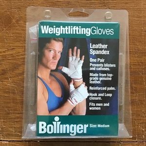 Weightlifting Gloves Bollinger Size Medium  Fits Men & Women Never Worn
